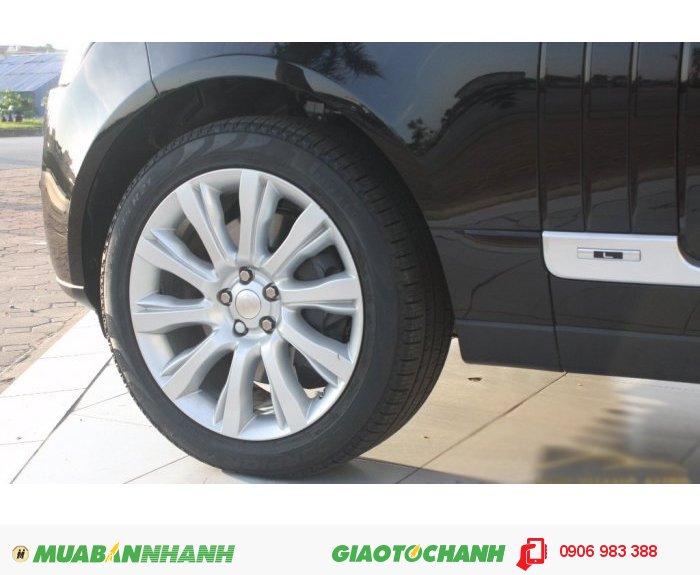 Ranger Rover LWB Vogue SDV8 màu đen nội thất Cherry, Sản xuất 2015 mới 100%