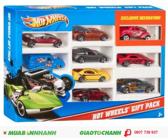 Mô hình xe HotWheels X2604 đường đua siêu tốc