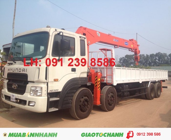 Xe tải HYUNDAI HD320 GẮN CẨU 10 TẤN - Kanglim KS2605