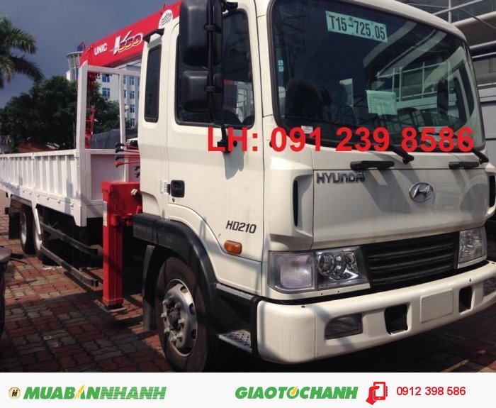 Xe tải gắn cẩu, xe tải cẩu unic