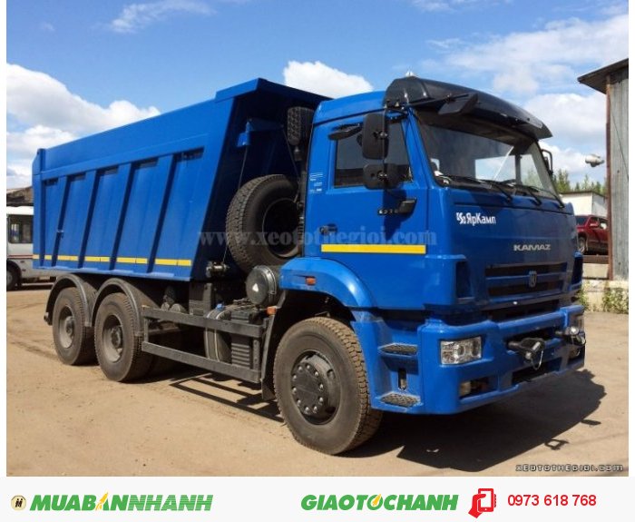 Bán Xe Ben Kamaz 65115 15 Tấn, Giao Ngay