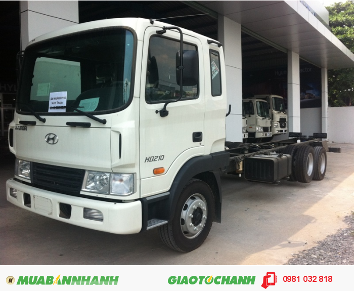 Hyundai Hd210 3 Chân, 15 Tấn Nhập Khẩu, Giao Ngay