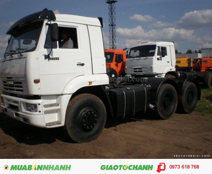 Tổng Đại Lý Kamaz Việt Nam, Bán Xe Đầu Kéo Kamaz 54115 (6X4) 240 Hp, Giao Ngay