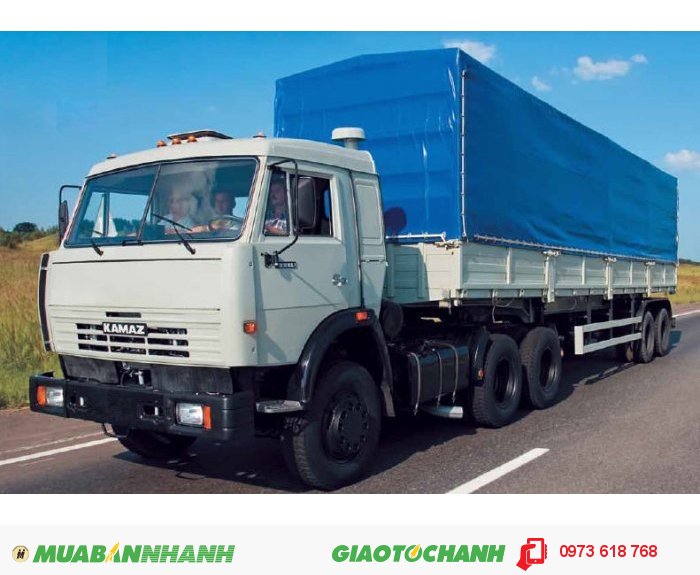 Tổng Đại Lý Kamaz Việt Nam, Bán Xe Đầu Kéo Kamaz 54115 (6X4) 240 Hp, Giao Ngay