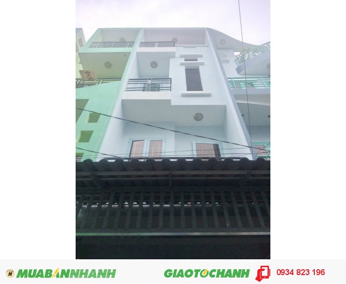 Bán gấp nhà phố 3 lầu hẽm 4m đường Nguyễn Văn Qùy, F. Phú Thuận, Quận 7