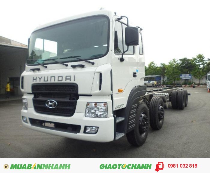 HD320 máy điện, dòng xe tải 4 chân Hyundai nhập khẩu (KM lên tới 18tr)