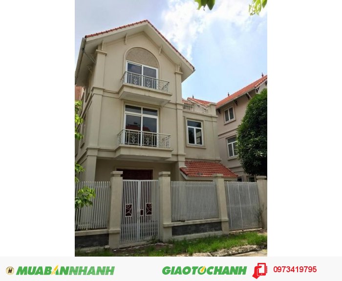 Cần tiền bán gấp biệt thự Văn Phú căn góc đẹp nhất KĐT Văn Phú , Hà Đông  230 m