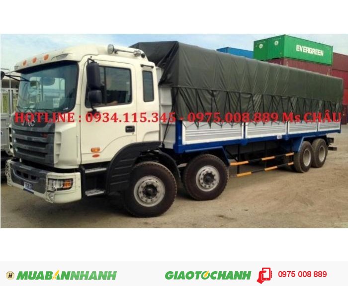 Bán Xe Tải Jac 4 Chân( 2 Cầu 2 Dí ) Xe Tải Jac 17,9T/ 17.9 Tấn/ 17 Tấn 9 Có Sẵn Thùng.