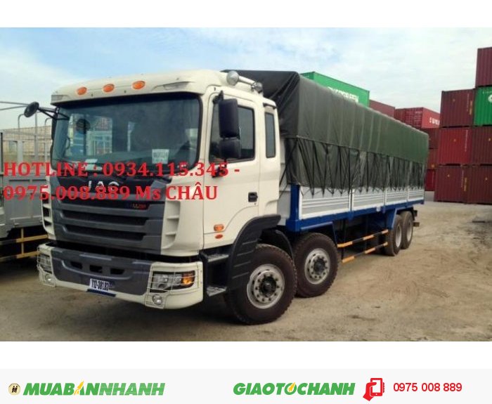 Bán Xe Tải Jac 4 Chân( 2 Cầu 2 Dí ) Xe Tải Jac 17,9T/ 17.9 Tấn/ 17 Tấn 9 Có Sẵn Thùng.