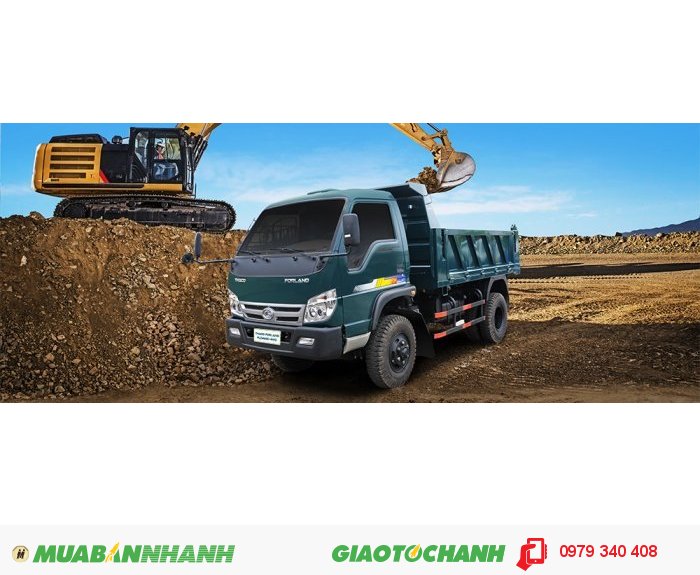 Xe Ben Forland 4,9 Tấn, Chất Lượng Tốt, Giá Tốt Nhất Tây ninh