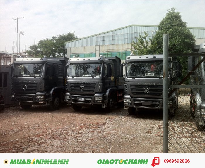 Xe ben 4 chân shacman