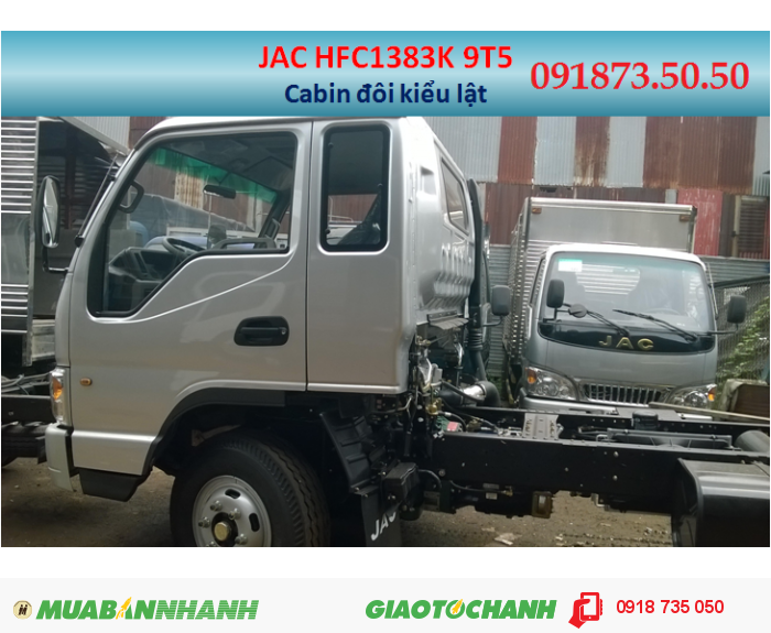 Xe tải JAC 9.1 tấn (JAC 9T1) xe tải JAC 9T/9T1 có bán trả góp