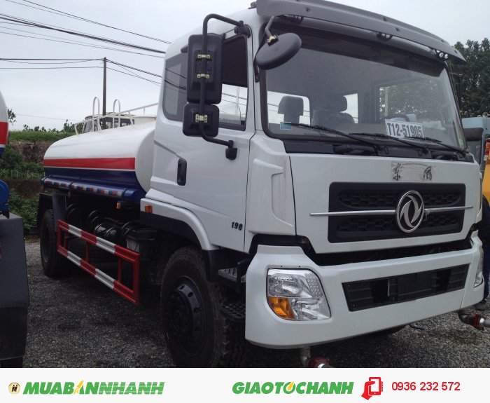 Xe Phun Nước Rửa Đường Tưới Cây Dongfeng 9m3