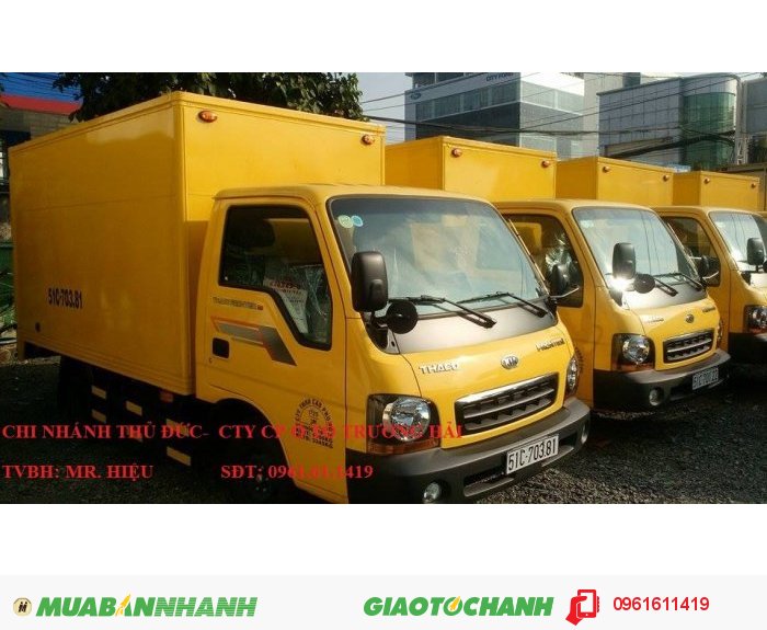 Xe tải 1 tấn 4, THACO Frontier 140, Trường Hải Mới