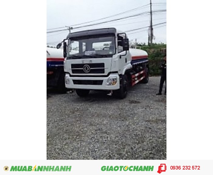 Xe Phun Nước Rửa Đường Tưới Cây Dongfeng 9m3