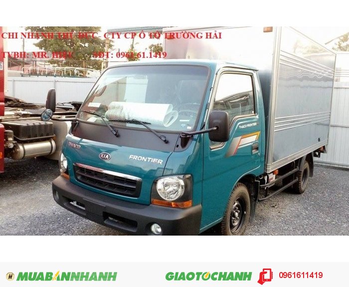 Xe Tải 1 Tấn 25, Thaco Frontier 125, Trường Hải Mới