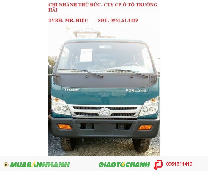 Xe Tải 1 Tấn 25, Thaco Frontier 125, Trường Hải Mới