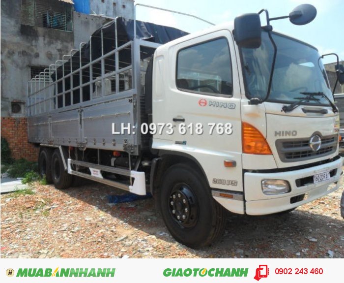 Đại lý xe tải Hino miền nam, Xe Hino Fl8JTSA- thùng 7.8m