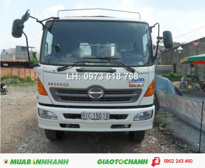 Bán Xe tải Hino 16 tấn FL 2015, Thùng mui bạt. Bán trả góp