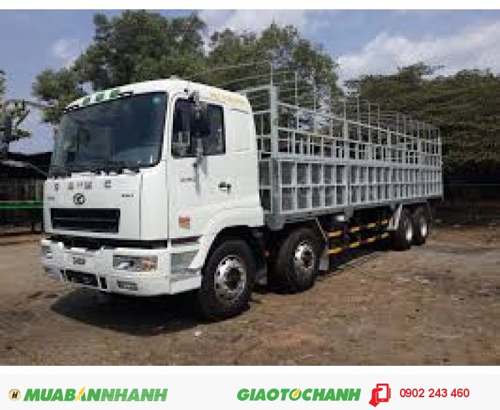 Đại lý ô tô Miền Nam, Bán Xe tải Hino 16 tấn FL8JTSA, thùng dài 7.8m, Thùng mui bạt.