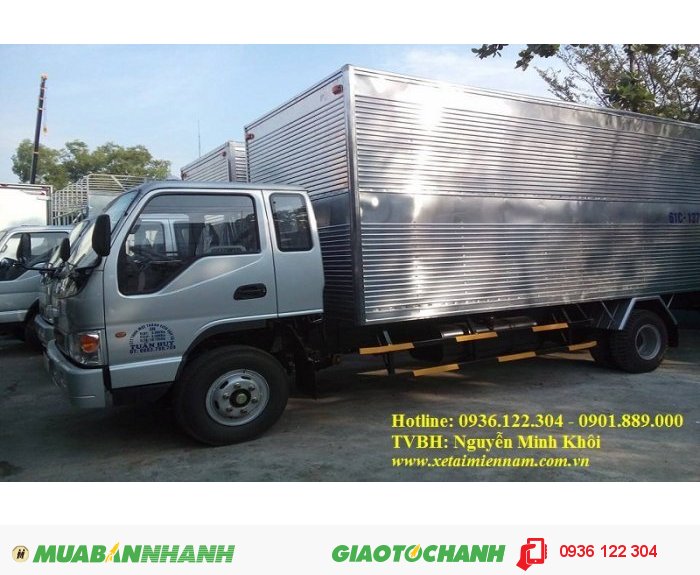 Bán Xe Tải Jac 6.4 Tấn Hfc1083K Thùng Mui Bạt, Mui Kín, Giá Cạnh Tranh, Có Bán Trả Góp 80% Giá Trị Xe