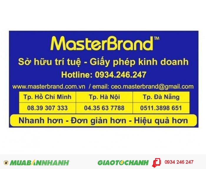 MasterBrand cam kết đem đến cho khách hàng dịch vụ tư vấn pháp lý chuyên nghiệp, hiệu quả cao với chi phí hợp lý, 4