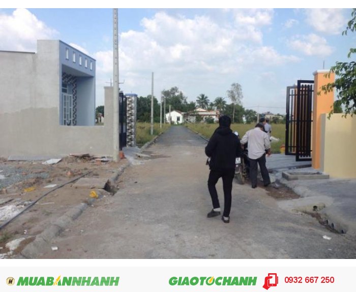 Bán Đất Thổ Cư 100% Gần Chợ Bình Chánh , Sổ Hồng Riêng