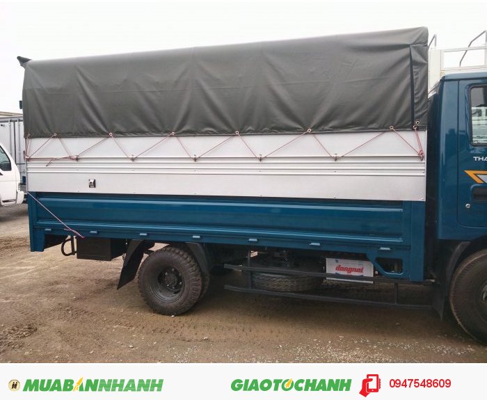 Kia K165S Nâng Tải 2,4 Tấn, Thùng mui bạt, Mới 100%
