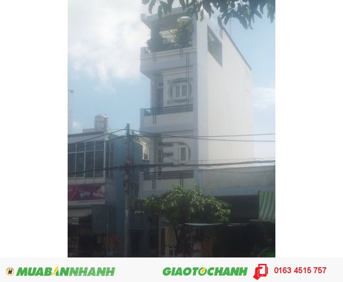 Cho thuê nhà MT Nguyễn Oanh, P.7, GV DT 4x17m