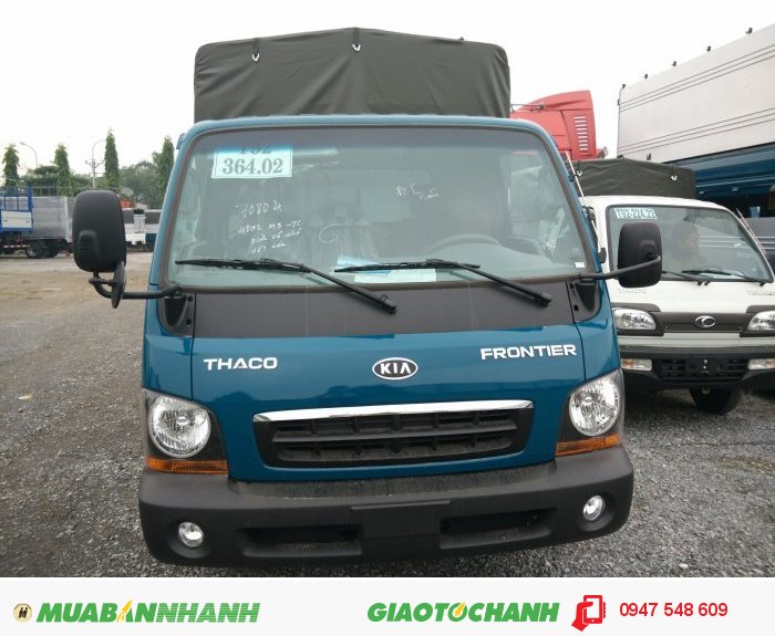 Bán xe Kia Frontier125 -Thùng mui bạt -Xanh Dương - Mới 100%