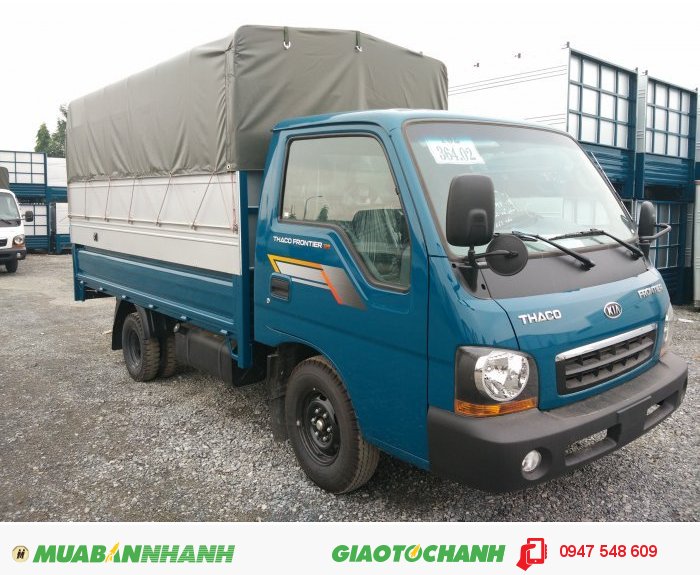 Bán xe Kia Frontier125 -Thùng mui bạt -Xanh Dương - Mới 100%