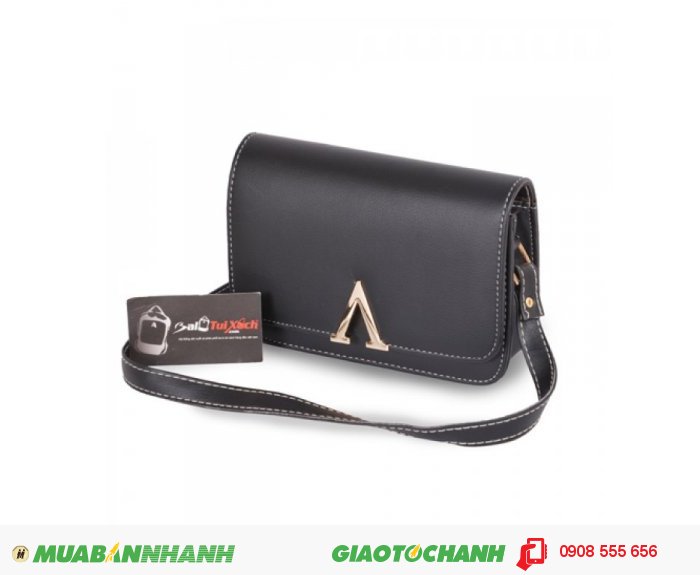 Túi đeo chéo TUTDC0815002 | Giá: 132,000 đ | Loại: Túi xách | Chất liệu: Simili (Giả da) | Màu sắc: đen | Kiểu quai: Quai đeo chéo |Trọng lượng: 350 g | Kích thước: 20x14x6cm |Họa tiết: Trơn | Đặc điểm nổi bật: Thiết kế kiểu bề mặt khóa chữ V sang trọng | Trọng lượng: 350 g | Mô tả: Túi được thiết kế nhỏ xinh, tiện lợi thích hợp cho các bạn gái khi đi chơi, túi có thể tận dụng tối đa diện tích để đựng các vật dụng cá nhân cần thiết như ví, điện thoại, son,...Đường may rất chắc chắn và tỉ mỉ giúp bạn thoải mái sử dụng mà không lo bị hỏng. Sản phẩm phù hợp với bạn nữ từ 18 đến 32 tuổi., 4