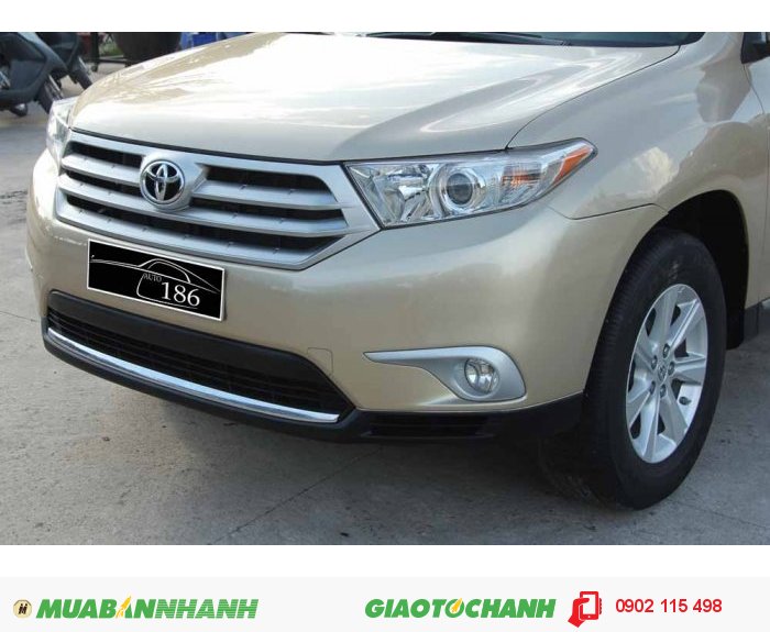 Bán Toyota Highlander SE 2011 màu Gold siêu đẹp