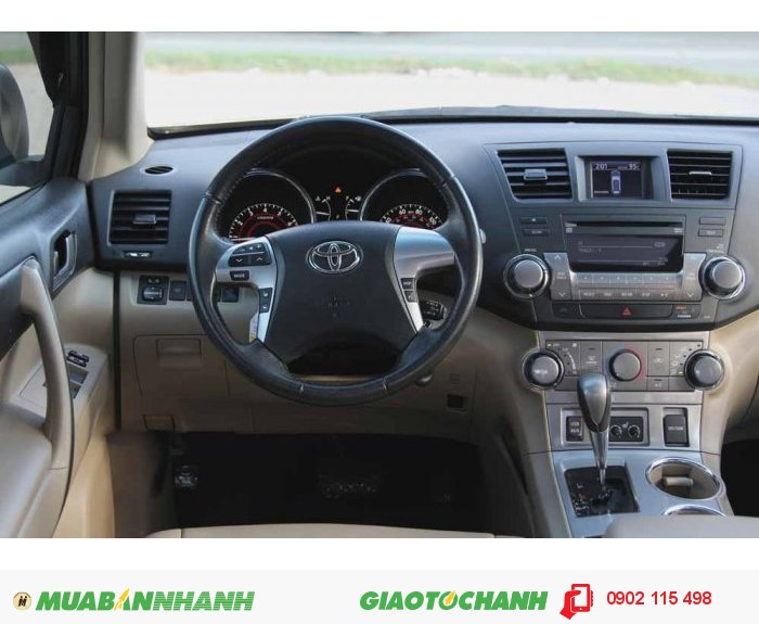 Bán Toyota Highlander SE 2011 màu Gold siêu đẹp