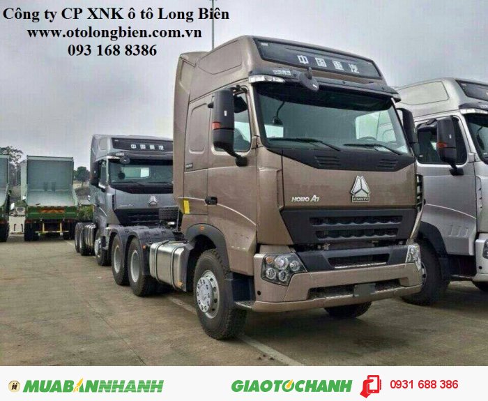 Đầu Kéo Howo 375Hp, 420Hp, Cabin A7 Tại Hà Nội 2015, 2016