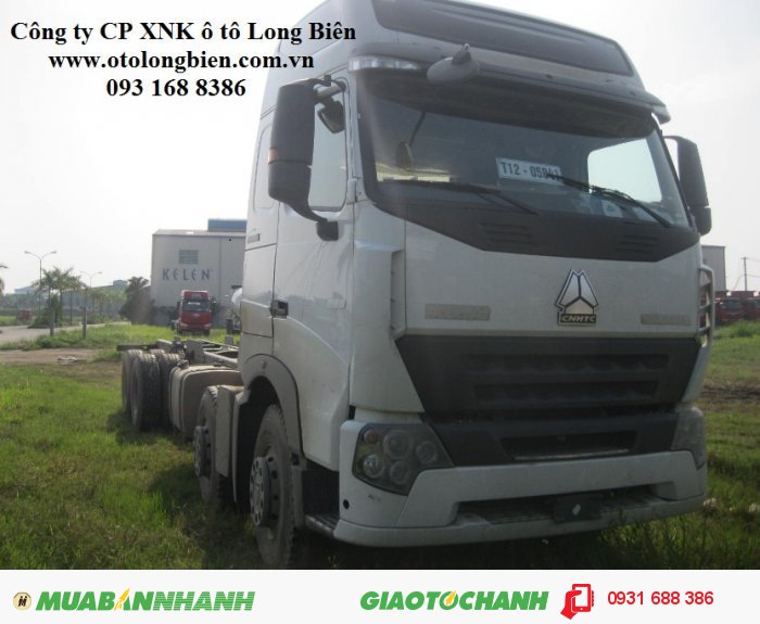 Đầu Kéo Howo 375Hp, 420Hp, Cabin A7 Tại Hà Nội 2015, 2016