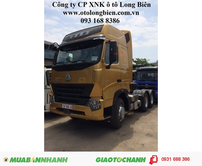 Đầu Kéo Howo 375Hp, 420Hp, Cabin A7 Tại Hà Nội 2015, 2016