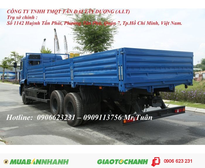 Bán xe tải thùng Kamaz 3 chân | Kamaz 65117 thùng 7m8 nhập  khẩu