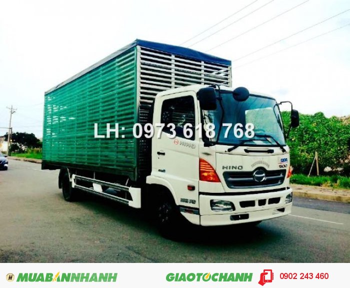 Bán xe tải Hino chở Gia cầm, gia súc, gà vịt, Bò, gà giống 2 tấn, 5 tấn, 9 tấn, 12 tấn, 16 tấn