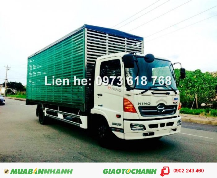 Bán xe tải Hino FC 6 tấn chở Gia cầm, Chở gà, chở Vịt