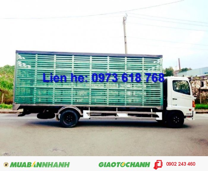 Bán xe tải Hino FC 6 tấn chở Gia cầm, Chở gà, chở Vịt