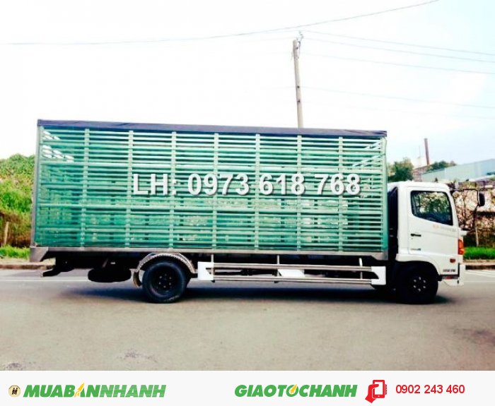 Bán xe tải Hino FC 6 tấn chở Gia cầm, Chở gà, chở Vịt