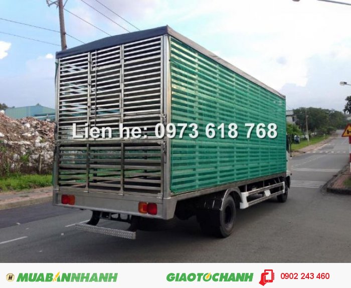 Xe tải chở gà, đóng thùng xe tải chở gia cầm, bán xe tải chở gà giống