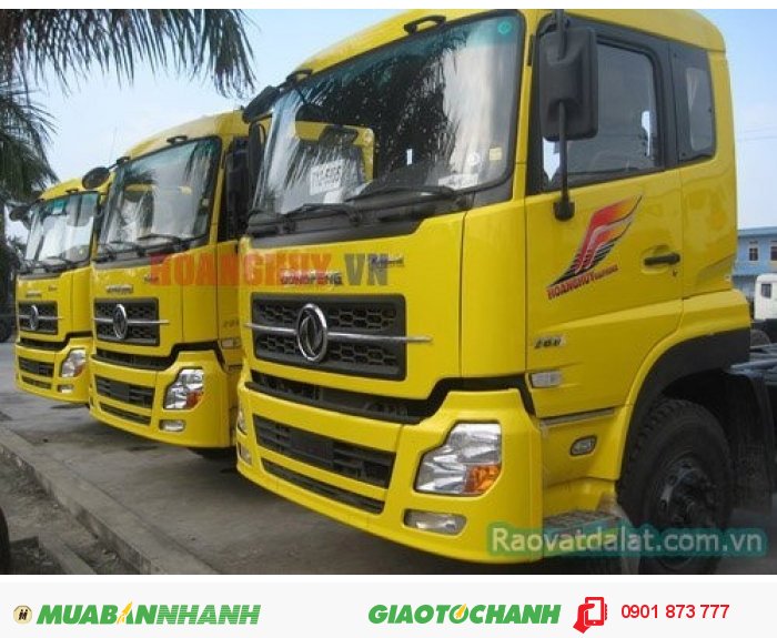 Giá bán xe tải thùng Dongfeng Hoàng Huy