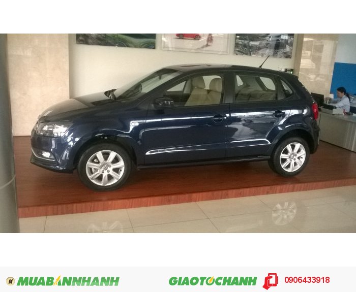 Xe Volkswagen Polo Hacthback 1.6L 6AT, nhập nguyên chiếc, màu Bạc, Đỏ, Trắng, Xanh, Đen, Nâu