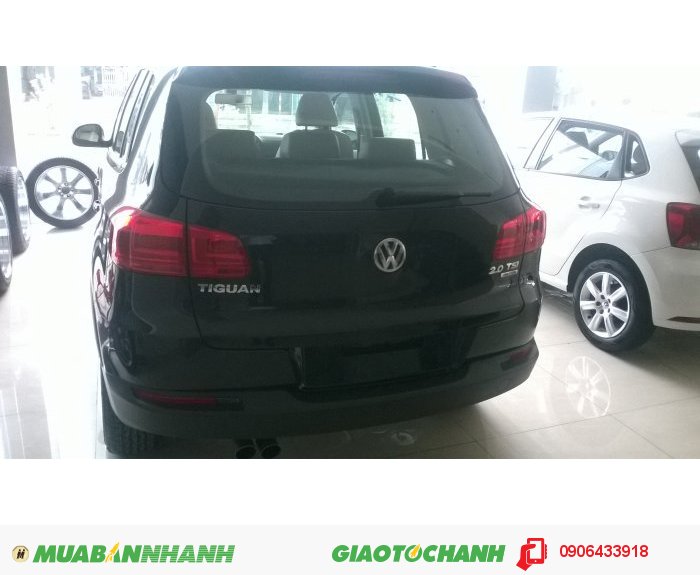 Xe Volkswagen TIGUAN 2.0L TSI 4MOTION, màu Đen, nhập nguyên chiếc, có xe giao ngay, KM 100tr đồng