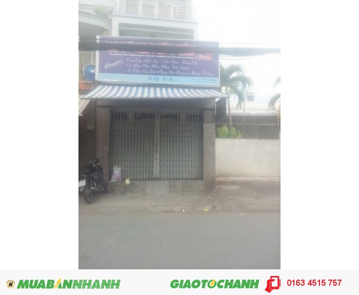 Chính chủ cho thuê nhà MT Nguyễn Văn Nghi, chợ GV, DT 3,5x18,5m