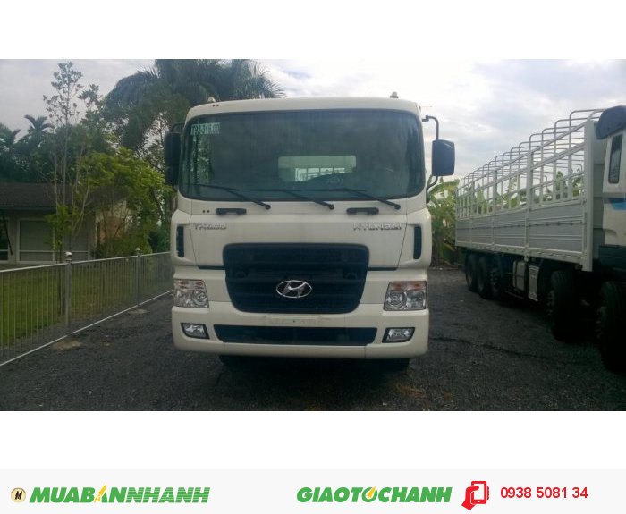 Xe tải HD320 (380PS) 4 chân, tải trọng 18 tấn nhập khẩu 100% từ Hàn Quốc 1