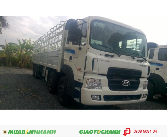 Xe tải HD320 (380PS) 4 chân, tải trọng 18 tấn nhập khẩu 100% từ Hàn Quốc 2