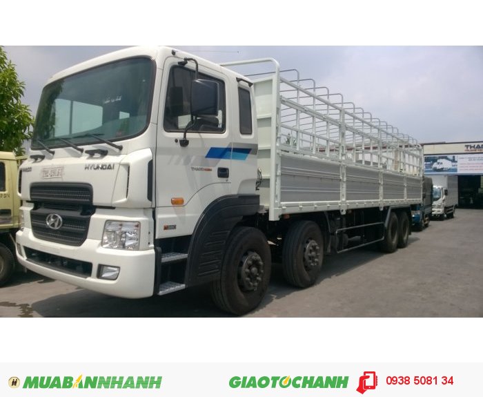 Xe tải HD320 (380PS) 4 chân, tải trọng 18 tấn nhập khẩu 100% từ Hàn Quốc 3